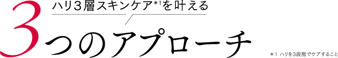 3つのポイント