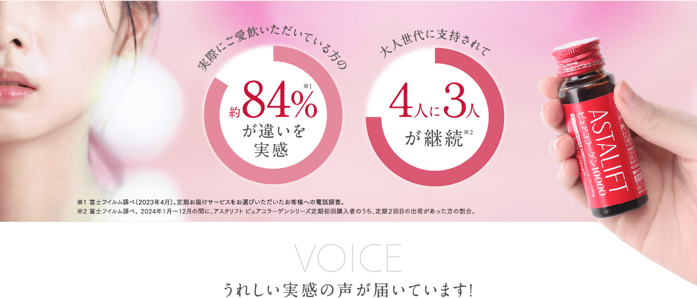 うれしい実感の声が届いています！