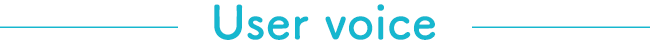User voice