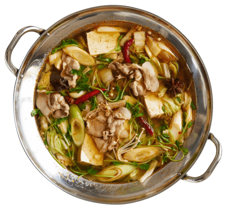 辛さを楽しむ麻辣火鍋