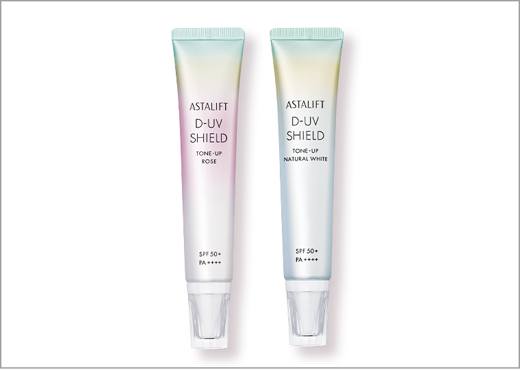 アスタリフト D-UVシールド トーンアップ(ローズ/ナチュラルホワイト 30g）