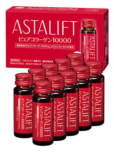 アスタリフト ドリンク ピュアコラーゲン10000 -サプリメントの
