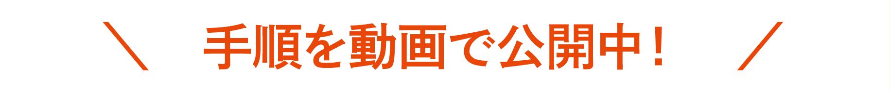 今すぐ動画をチェック