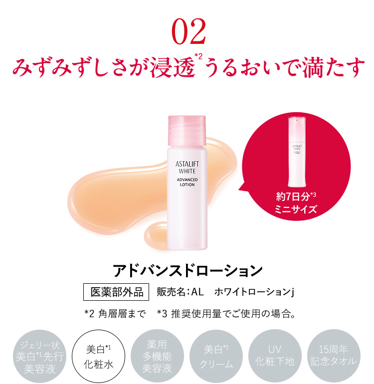 ホワイト アドバンスドローション