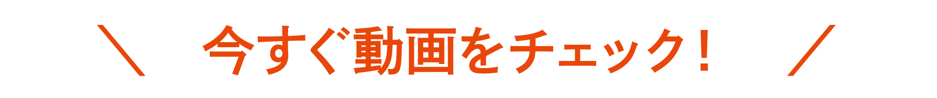 今すぐ動画をチェック
