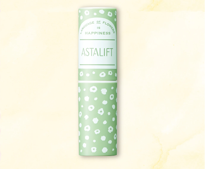 リップクリーム カスミソウデザイン