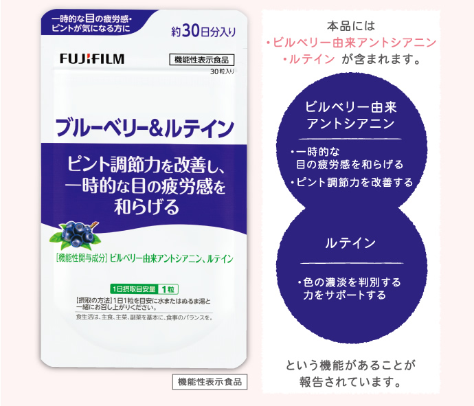 ブルーベリー＆ルテイン