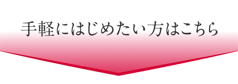 手軽にはじめたい方はこちら