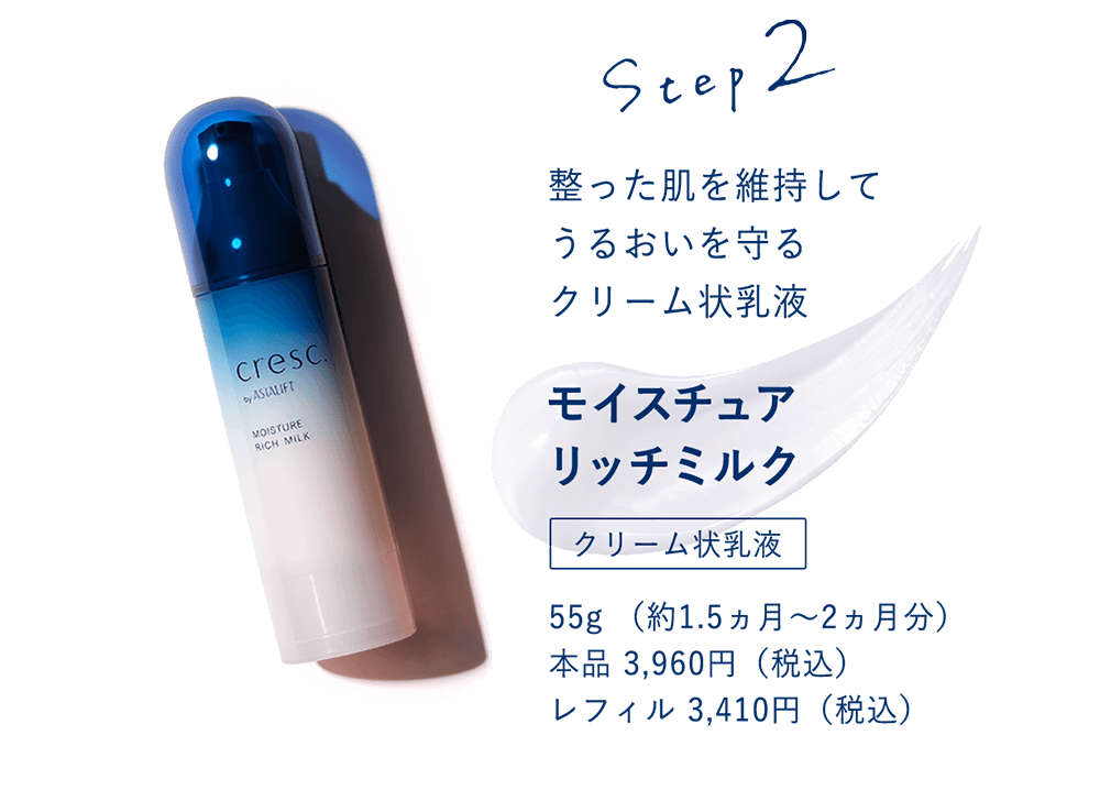 STEP2 モイスチャア リッチミルク