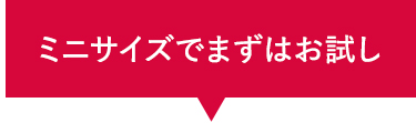 ミニサイズでまずはお試し
