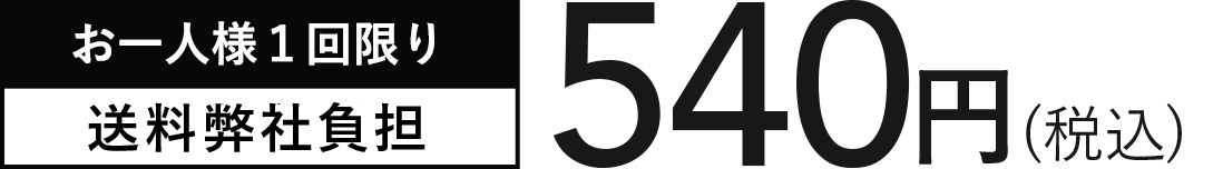 540円（税込）