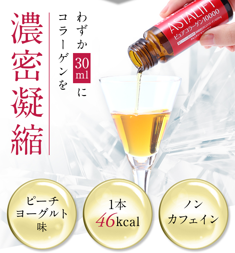 わずか30mlにコラーゲンを濃密凝縮