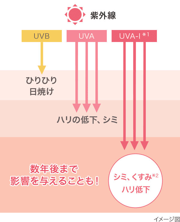紫外線の種類