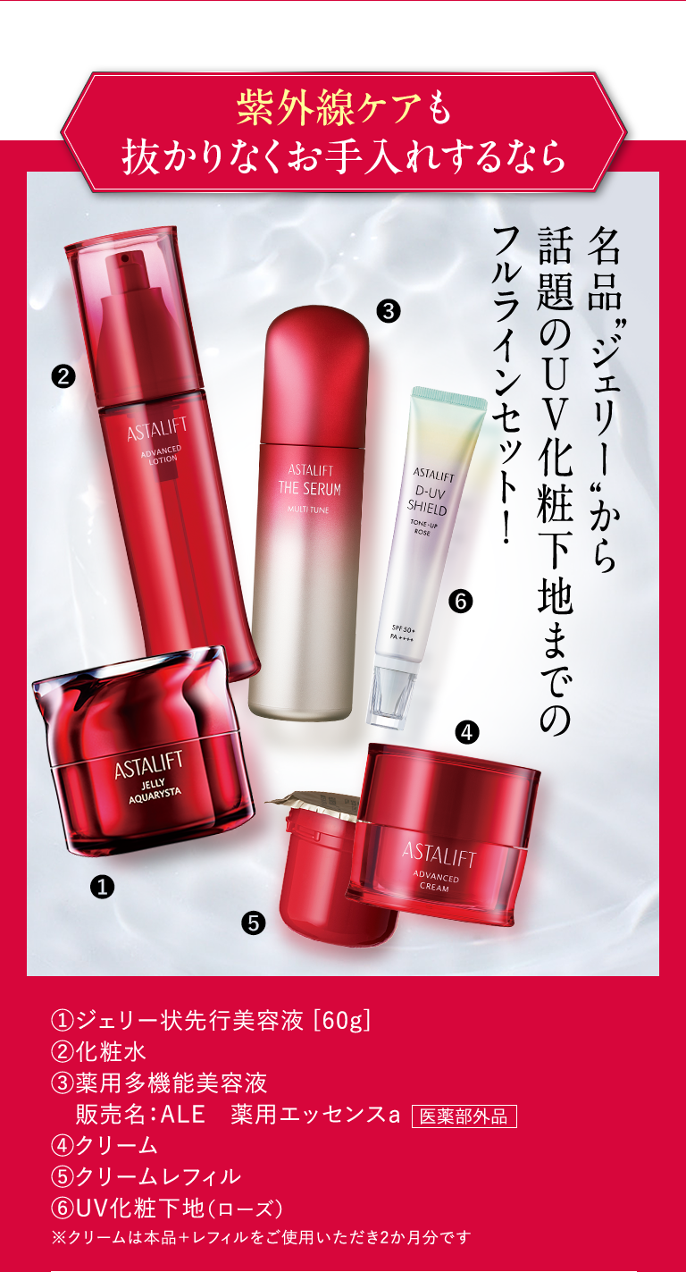 紫外線ケアも抜かりなくお手入れするなら