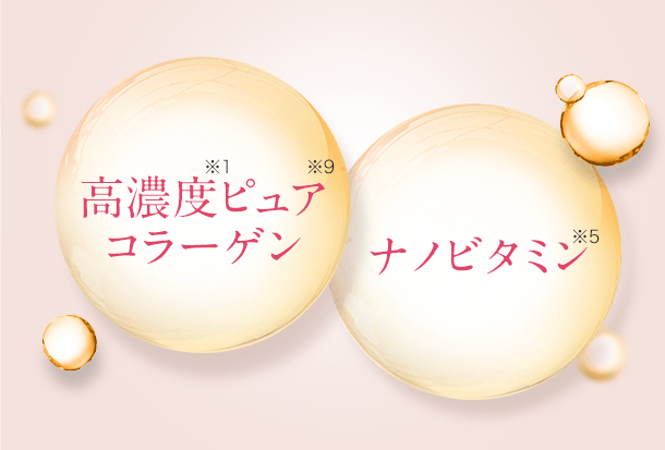 高濃度ピュアコラーゲン・名のビタミン