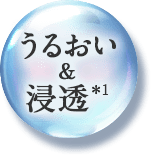[うるおい＆浸透＊1]