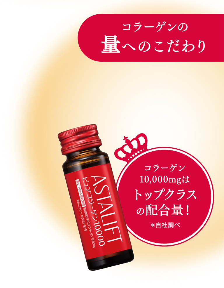 アスタリフト ドリンク ピュアコラーゲン10000 -サプリメントの通信